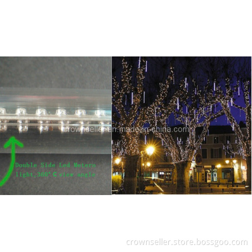 1000mm Real Double Sides F5 Hat LED Meteor Rain Lighting (HTY-F5--10MMD)